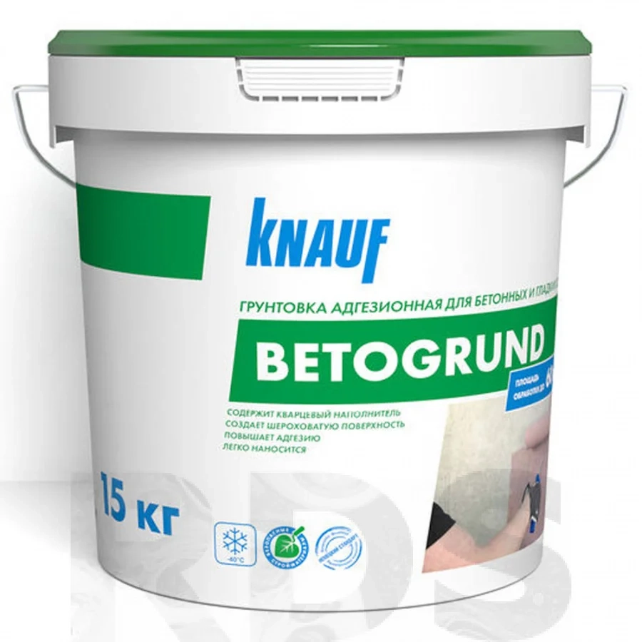 Бетоноконтакт Knauf Бетогрунд 15 кг, цена - купить в интернет-магазине в Москве и МО.!
