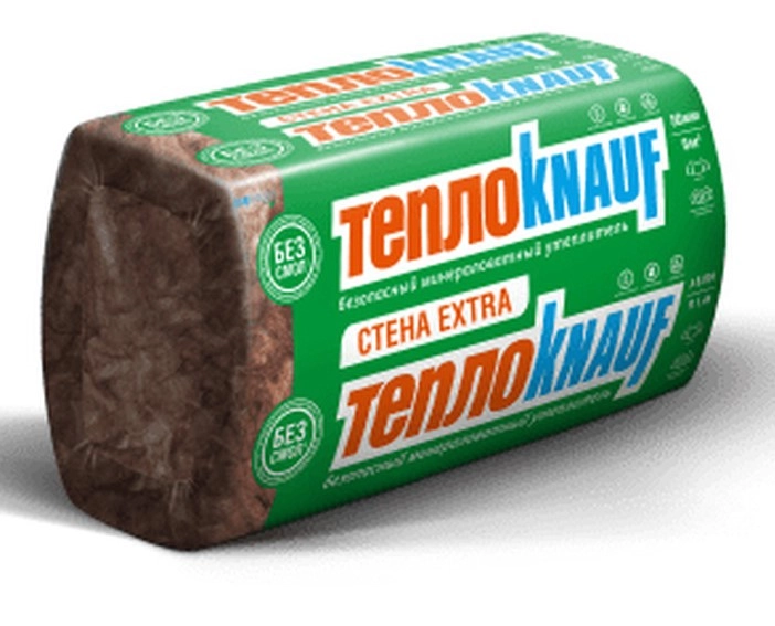 ТеплоKNAUF Стена Extra 1000х600х100 мм 3м2, цена - купить в интернет-магазине в Москве и МО.!