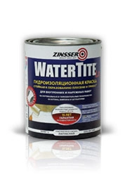 Zinsser Watertite-LX противогрибковая латексная водостойкая, Белоснежный, цена - купить в интернет-магазине в Москве и МО.!