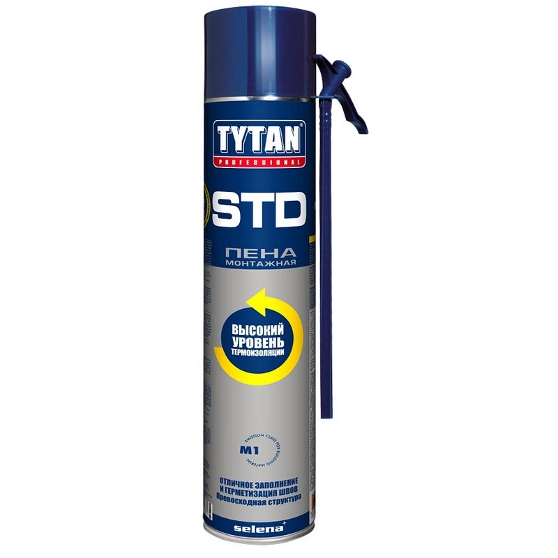 Пена монтажная TYTAN STD 750 мл, цена - купить в интернет-магазине в Москве и МО.!