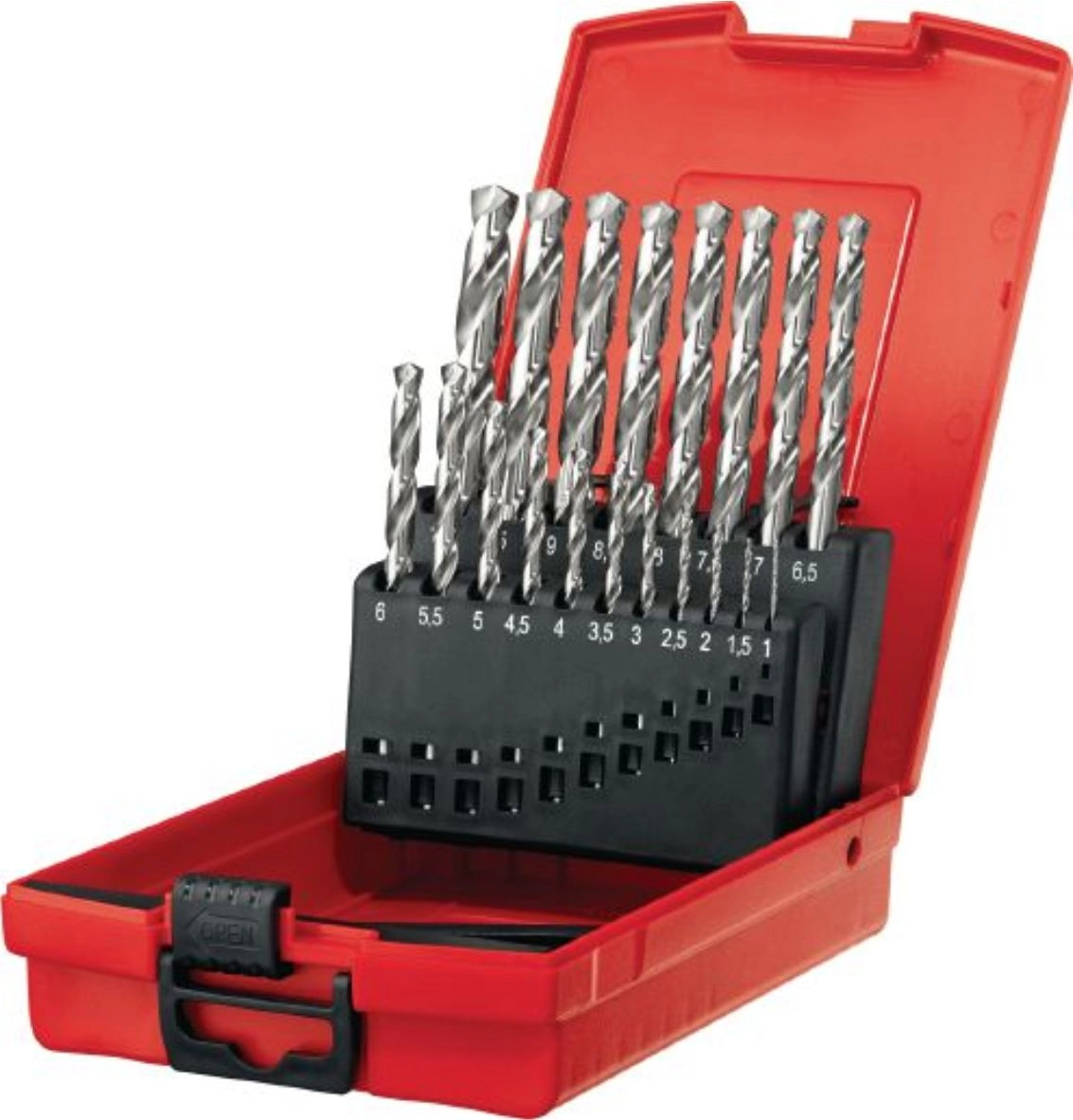 Набор сверел по металлу HILTI HSS 19шт 1,0-10,0мм, цена - купить в интернет-магазине в Москве и МО.!