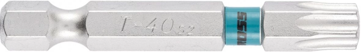 Бита Torx T40х50 магнитная, сталь S2 Gross, цена - купить в интернет-магазине в Москве и МО.!
