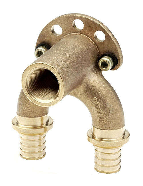 Rehau RX+ 16/16-Rp 1/2" угольник настенный проходной с ВР внутренней резьбой, цена - купить в интернет-магазине в Москве и МО.!