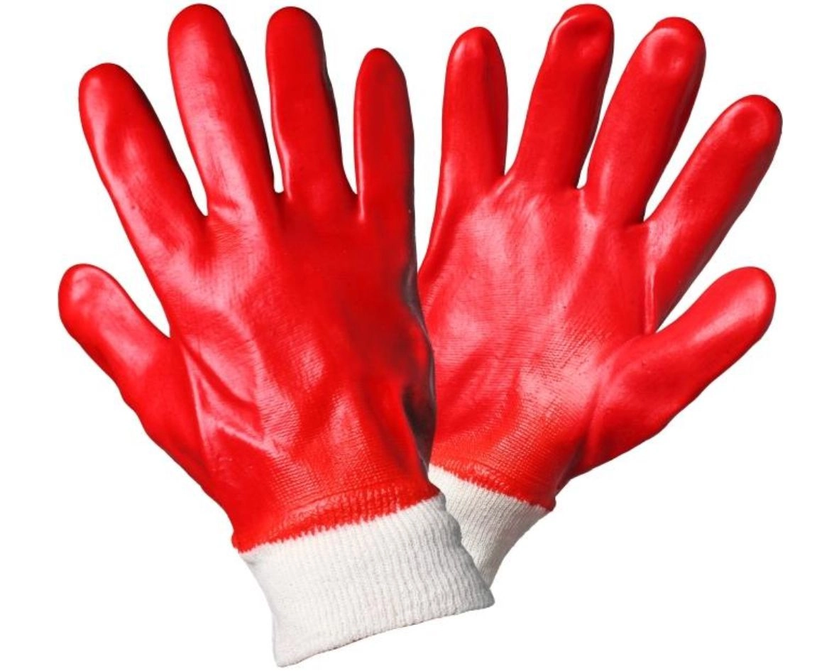 Перчатки резиновые МБС красные, цена - купить в интернет-магазине в Москве и МО.!