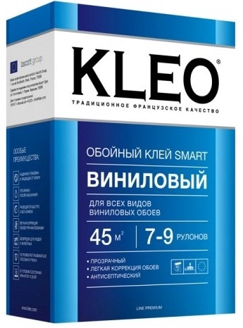Клей для виниловых обоев Kleo 021 SMART 7-9 wb 45 м², цена - купить в интернет-магазине в Москве и МО.!