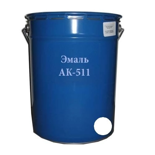 АК-511 Эмаль белая (20кг), цена - купить в интернет-магазине в Москве и МО.!