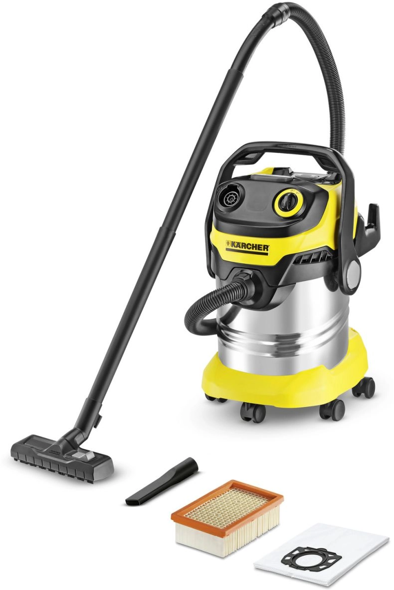 Пылесос KARCHER WD 5 Premium, цена - купить в интернет-магазине в Москве и МО.!