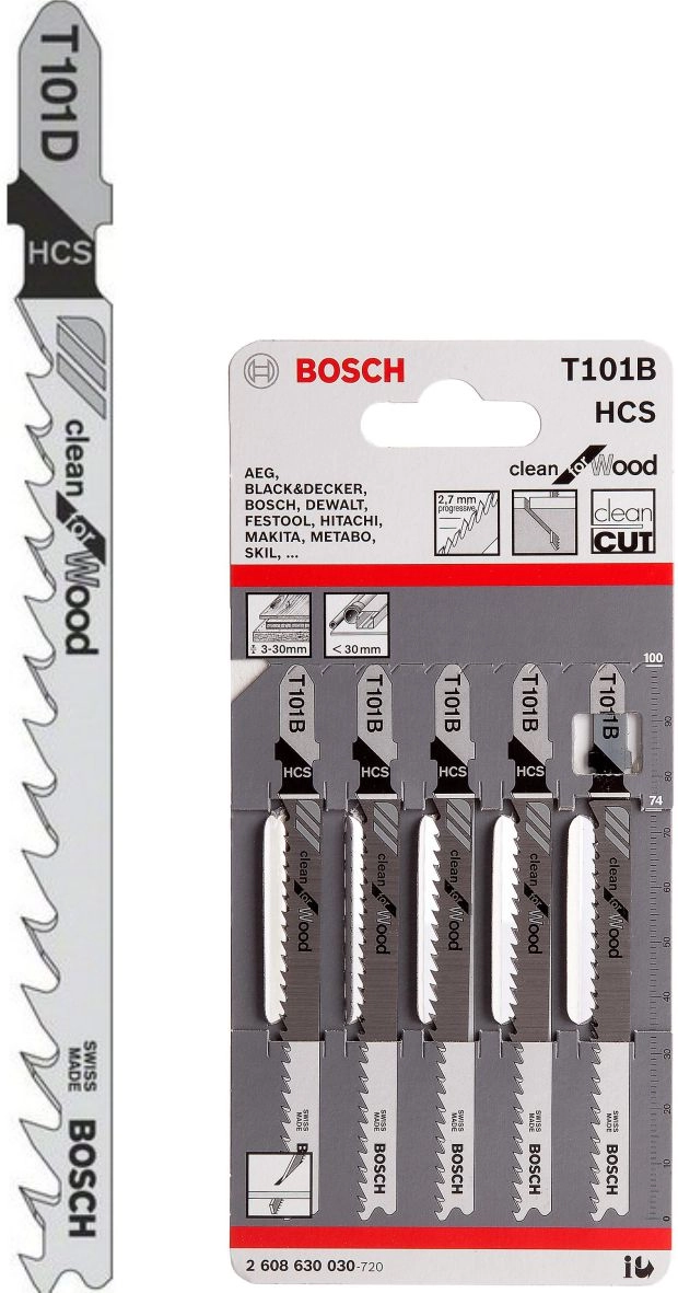 Пилки для лобзика T101D, цена - купить в интернет-магазине в Москве и МО.!