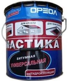 Мастика битумная гидроизоляционная Ореол 20 л, цена - купить в интернет-магазине в Москве и МО.!