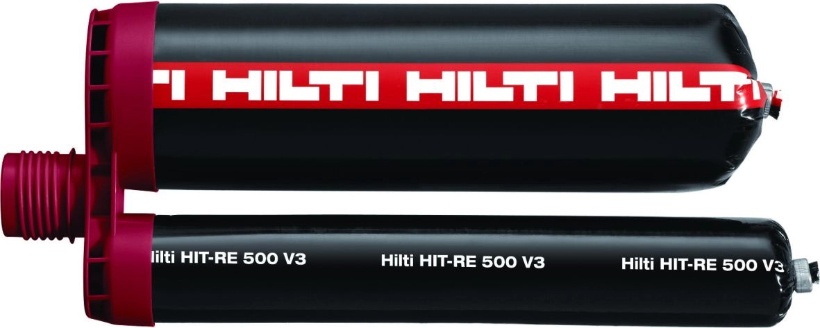 Химический анкер Hilti HIT-RE 500 V3 500мл, цена - купить в интернет-магазине в Москве и МО.!