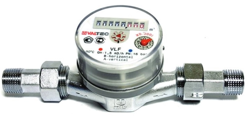 Счетчик воды VALTEC 3/4, цена - купить в интернет-магазине в Москве и МО.!