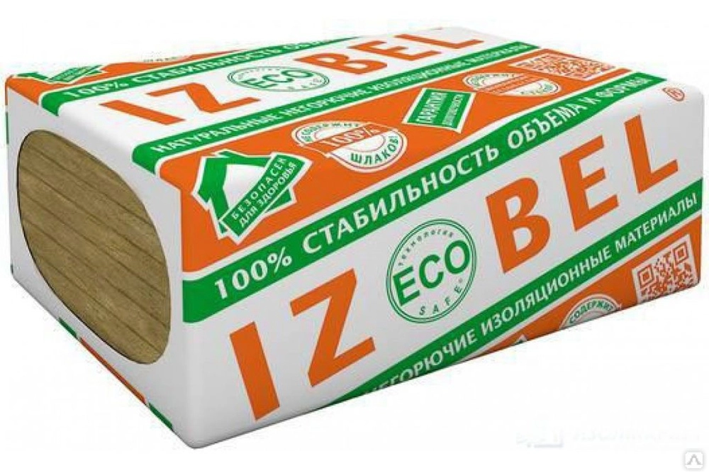 Утеплитель Izobel Л-25 1200х600х100 мм, 2,88м2, цена - купить в интернет-магазине в Москве и МО.!