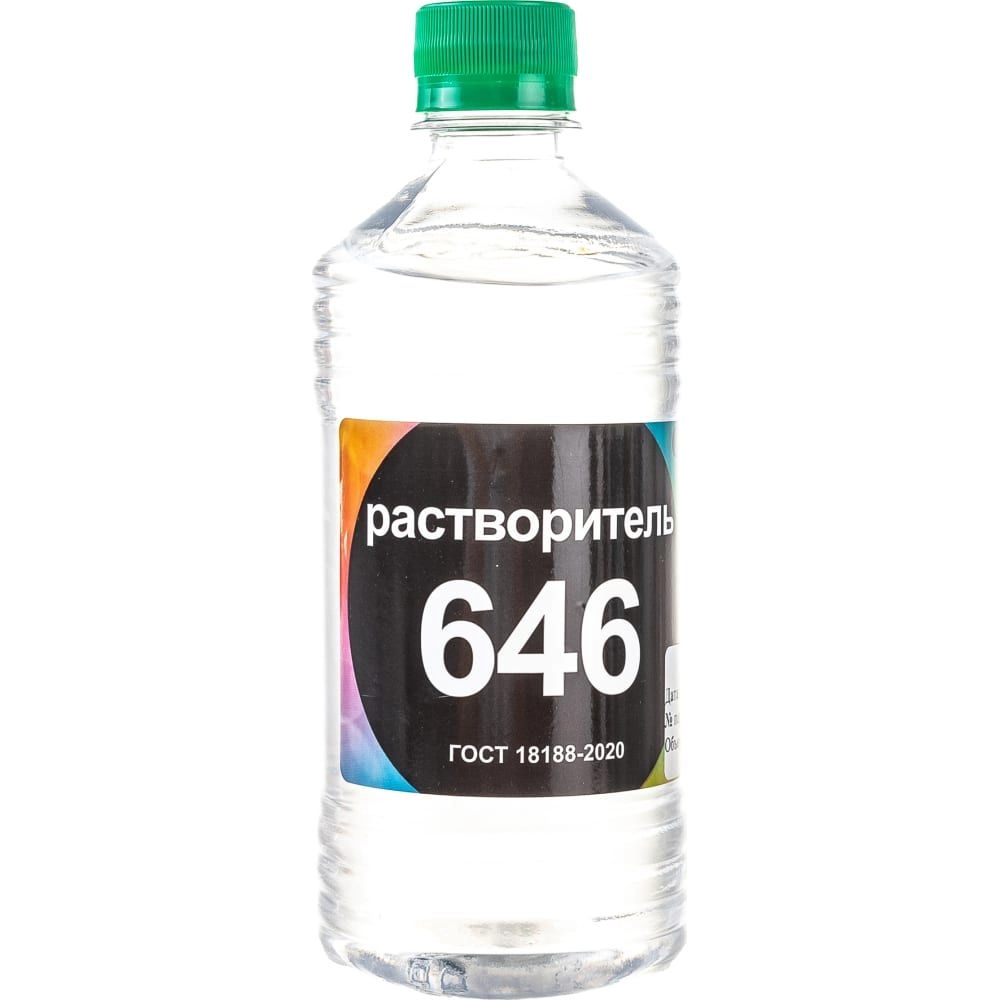 Растворитель 646 ГОСТ  1л , цена - купить в интернет-магазине в Москве и МО.!