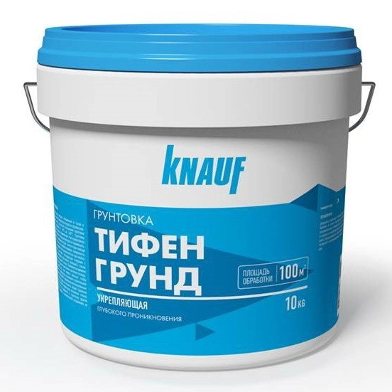 Грунтовка Knauf ТифенГрунд 10 кг, цена - купить в интернет-магазине в Москве и МО.!