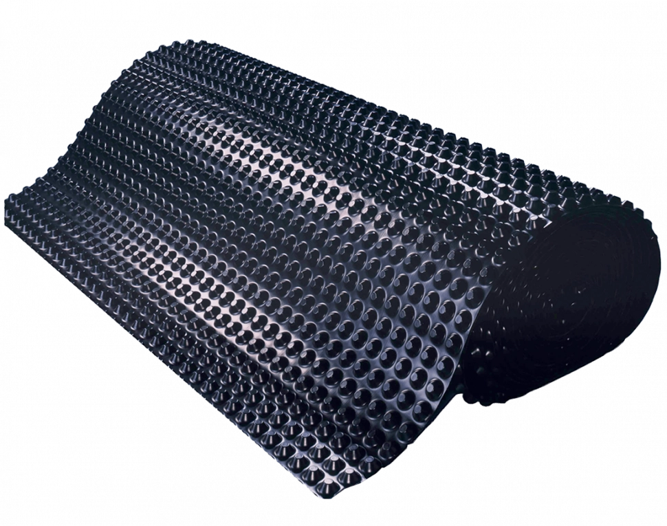 Профилированная мембрана TOP-DRAIN 400г/м2 40м2, цена - купить в интернет-магазине в Москве и МО.!