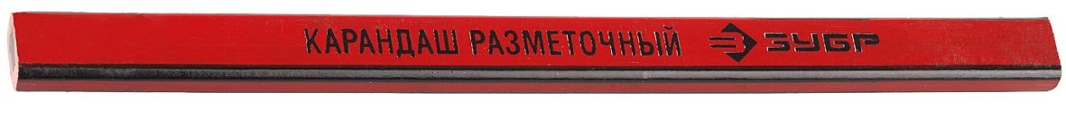 Карандаш разметочный графитный ЗУБР, цена - купить в интернет-магазине в Москве и МО.!