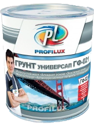 Profilux / Профилюкс Грунт ГФ-021 по металлу и дереву, цена - купить в интернет-магазине в Москве и МО.!