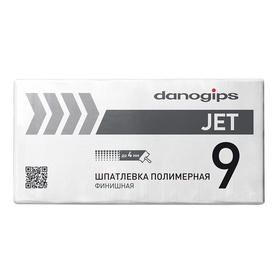 Шпаклевка полимерная Danogips Dano Jet 9 выравнивающая 20 кг, цена - купить в интернет-магазине в Москве и МО.!