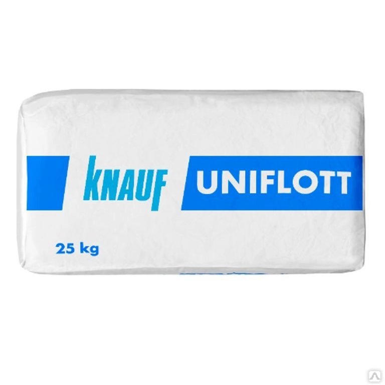 Шпаклевка гипсовая Knauf Унифлот высокопрочная 25 кг, цена - купить в интернет-магазине в Москве и МО.!