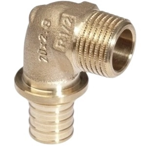 Rehau RX+ 16-R 1/2" угольник-переходник с НР наружной резьбой, цена - купить в интернет-магазине в Москве и МО.!