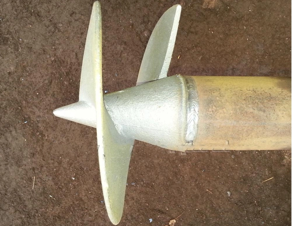 Столб заборный винтовой НКТ 60/150, L=4,0м, цена - купить в интернет-магазине в Москве и МО.!