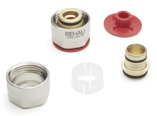 Rehau Rautherm 17х2x3/4" резьбозажимное соединение, цена - купить в интернет-магазине в Москве и МО.!