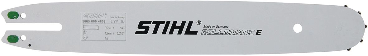 Шина для бензопилы 350мм/14" 3/8" 1,3мм 50зв. Rollomatic STIHL, цена - купить в интернет-магазине в Москве и МО.!