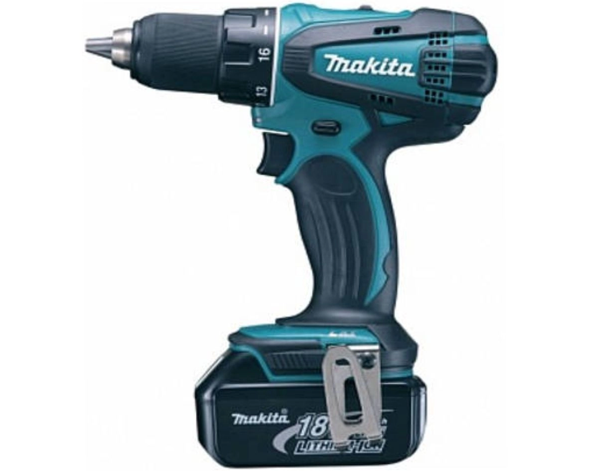 Шуруповерт Makita DDF456RFE 18В, 2х3Ач, цена - купить в интернет-магазине в Москве и МО.!